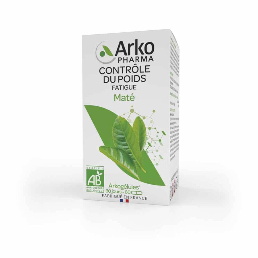 Arkopharma Arkocapsule Gewichtscontrole Vermoeidheid Mat Effect 60 capsules