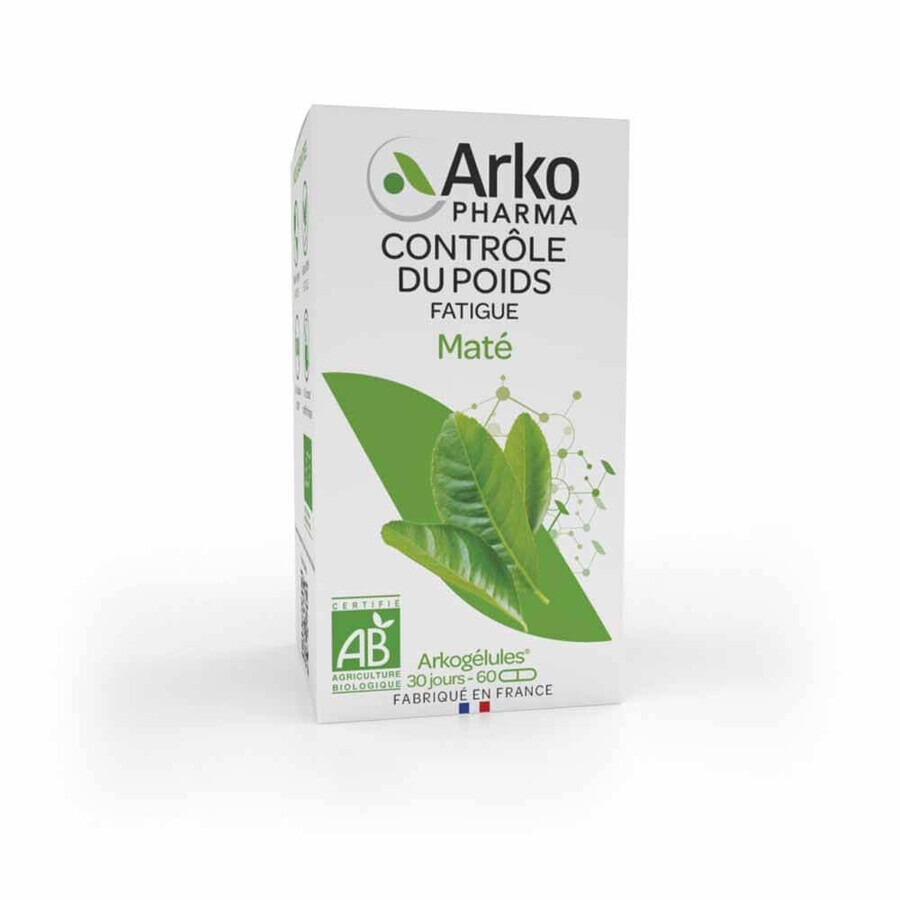 Arkopharma Arkocapsule Gewichtscontrole Vermoeidheid Mat Effect 60 capsules