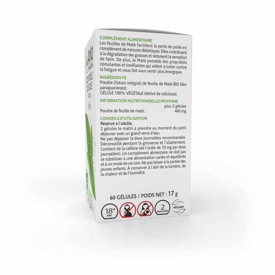 Arkopharma Arkocapsule Gewichtscontrole Vermoeidheid Mat Effect 60 capsules