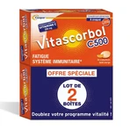Vitascorbol Vitamins C 500mg Orange Taste 2x24 Chewable Tablets