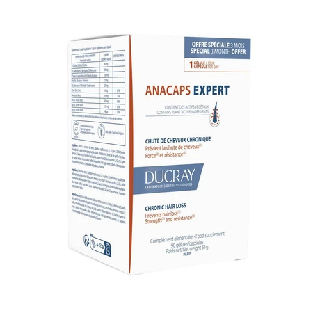 Anacaps Expert, 90 capsule, Ducray 