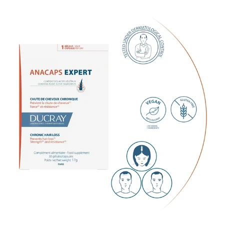 Anacaps Expert, 90 capsule, Ducray 