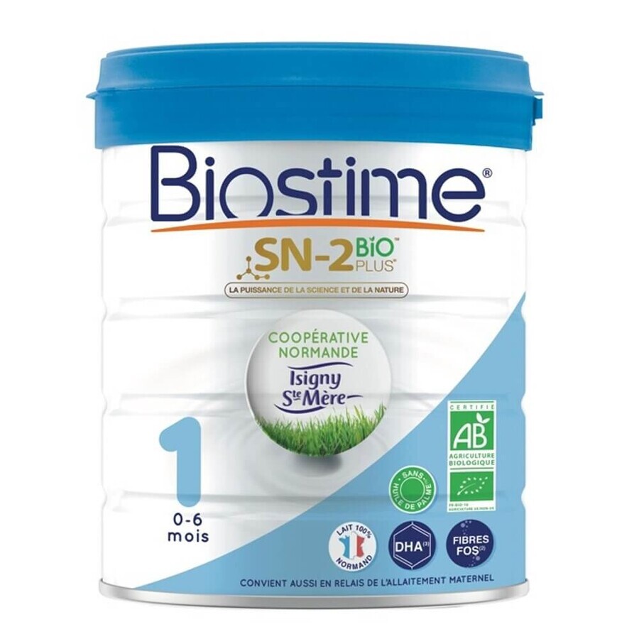 Biostime Sn-2 Bio Milchpulver Plus Von 0 bis 6 Monate 800g