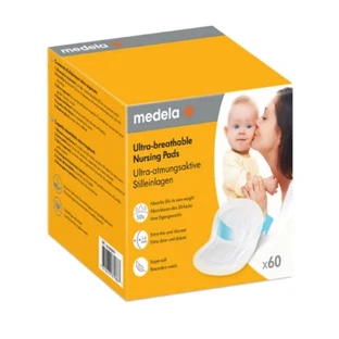 Medela Almohadas de lactancia ultra transpirables x60