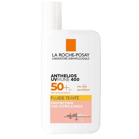 La Roche-Posay Anthelios Fluido Uvmune 400 Spf50+ Protección Tintada con Perfume 50ml