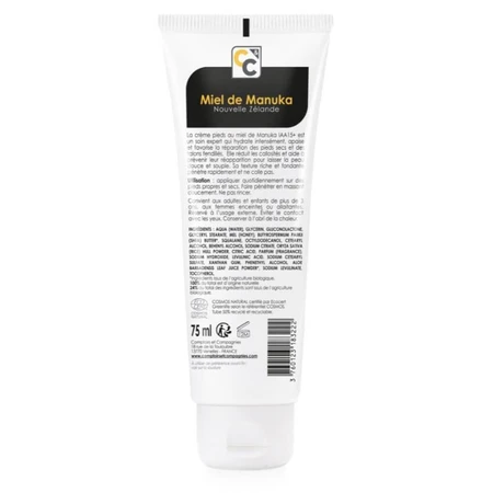 Comptoirs Et Compagnies Crème Pieds Réparatrice Au Miel De Manuka IAA 15+ 75ml