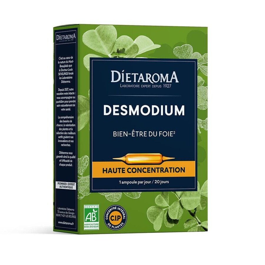 Buy Dietaroma Daily Wellness Desmodium 20 Ampules Dietaroma Daily Wellness Desmodium 20 Ampules