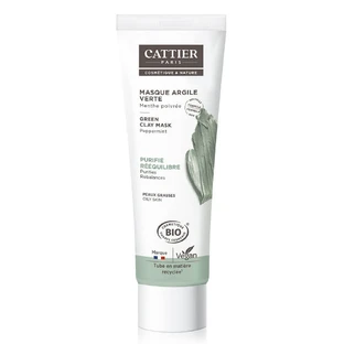 Cattier Lehm-Maske Argile Verte Menthe Poivrée Bio 100ml