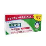Goma de mascar Paroex Dentífrico Anti-Plaque Acción Reforzada 2x75ml