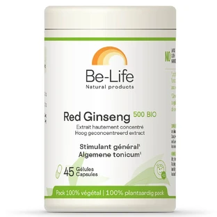 Be-Life Ginseng Rojo 500 Bio 45 cápsulas