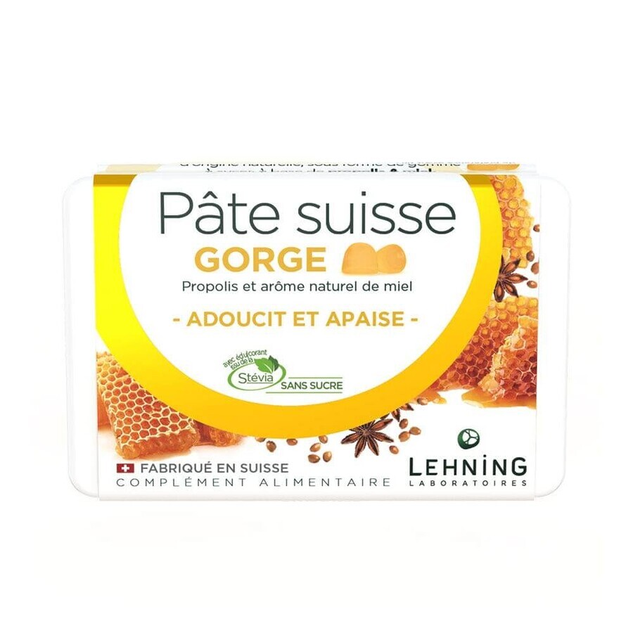 Lehning Swiss Throat Paste x40 erasers
