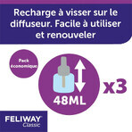Feliway Classic Pheromon Nachfüllpackung für Classic Cat Electric Diffuser 3x48ml