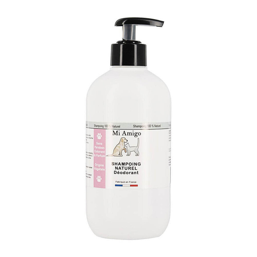 Mi Amigo Natural Deodorant Shampoo für Hunde und Katzen 500ml