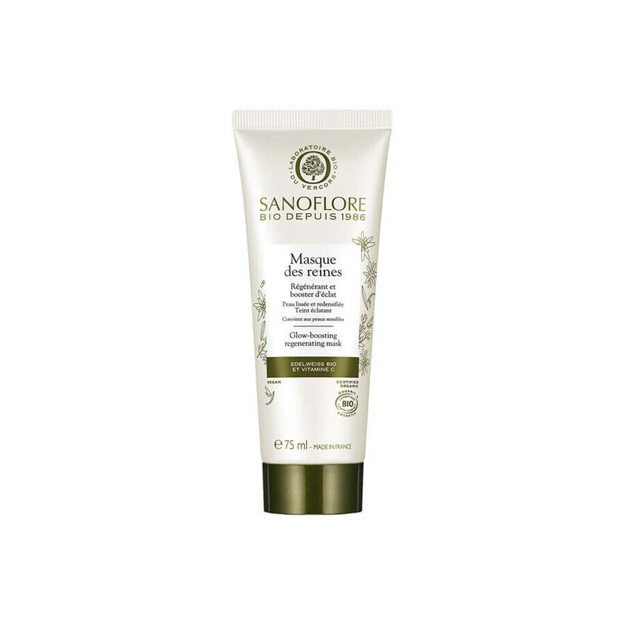 Sanoflore Reines Coup D'Eclat Intensive Regeneration Mask Bio 75ml