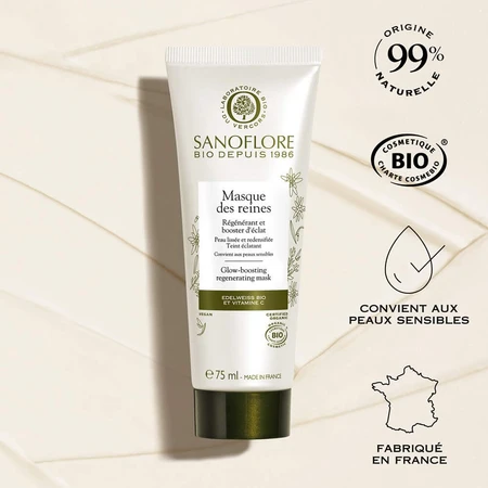 Sanoflore Reines Organic Mascarilla Regeneradora Intensiva Coup D'Eclat 75ml