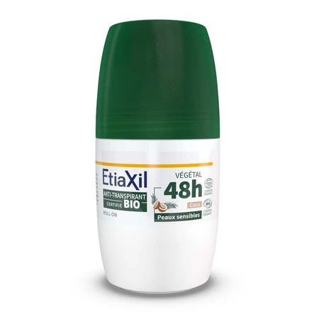 Etiaxil Antitranspirante Roll-on Antitranspirante Biológico 48 horas 50ml