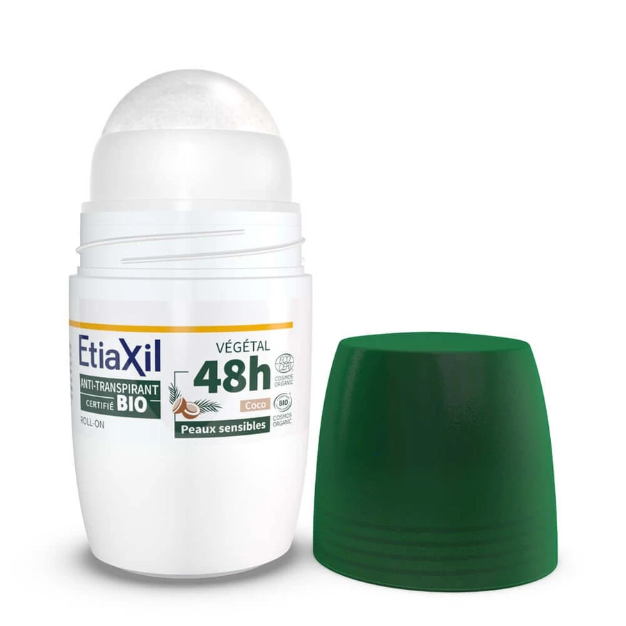 Etiaxil Antitranspirante Roll-on Antitranspirante Biológico 48 horas 50ml