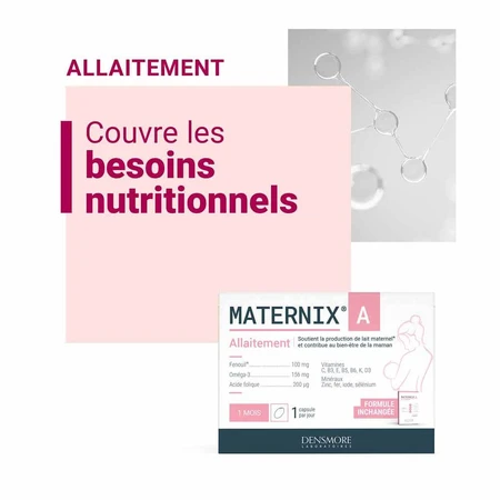 Densmore Gynaecologie Maternix A Borstvoeding x 30 capsules