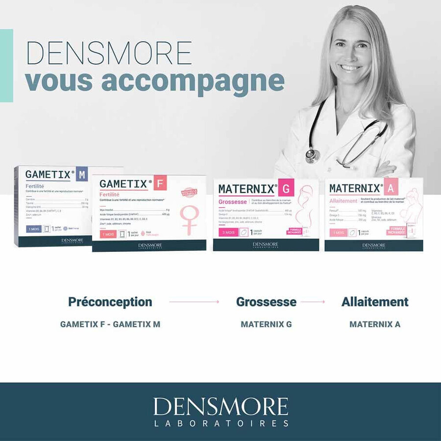 Densmore Gynaecologie Maternix A Borstvoeding x 30 capsules