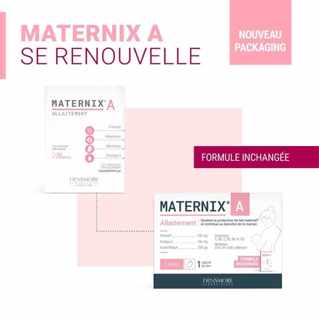 Densmore Gynaecologie Maternix A Borstvoeding x 30 capsules