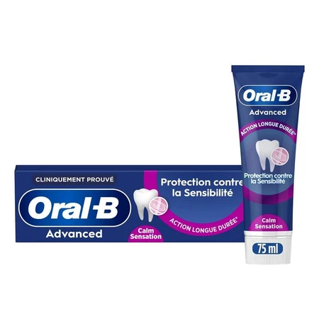 Oral-B Calm Pasta dentífrica original para sensibilidad y encías 75ml