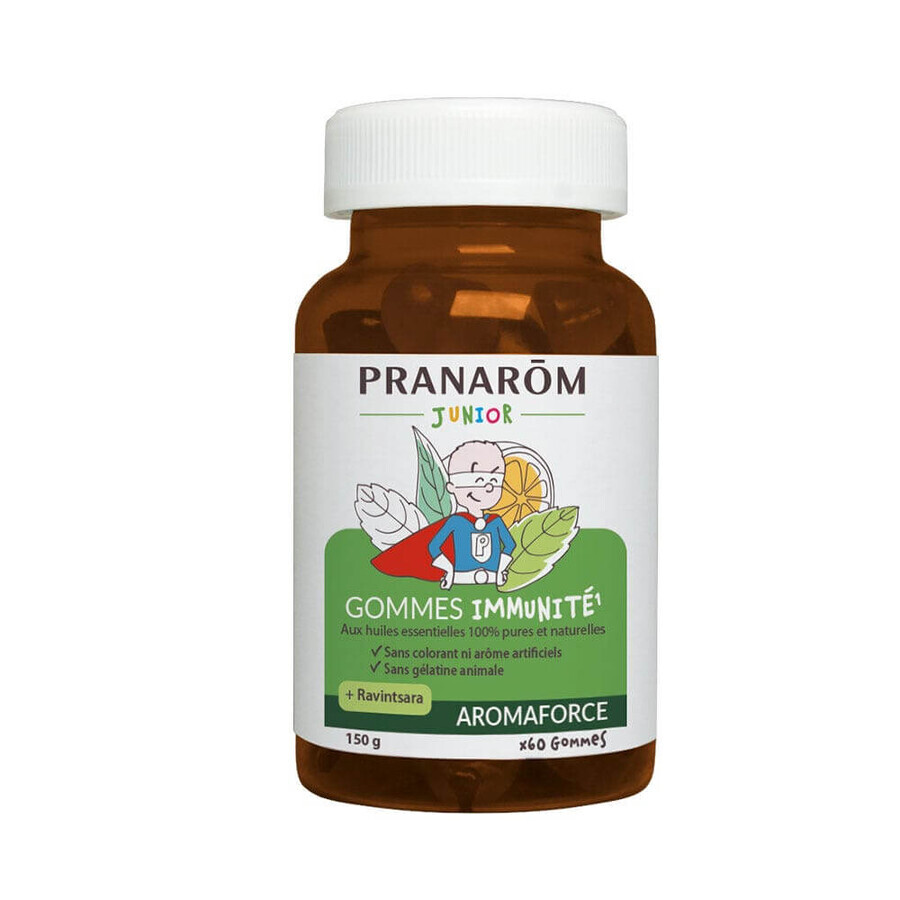 Pranarôm Aromaforce Inmunea Junior 60 chicles
