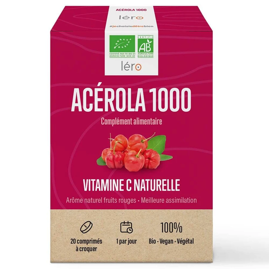 Lero Acerola 1000 20 kauwtabletten