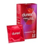 Preservativos Durex Feeling Thin, Extra Lubricados x12 Preservativos Durex Feeling Thin, Extra Lubricados x12
