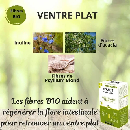 Nutrigée Transit Double Action Formule Renforcée 60 Comprimés