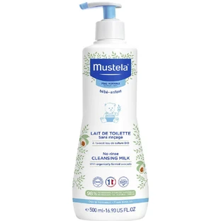 Mustela Reinigungsmilch ohne Spülung Normale Haut 500ml