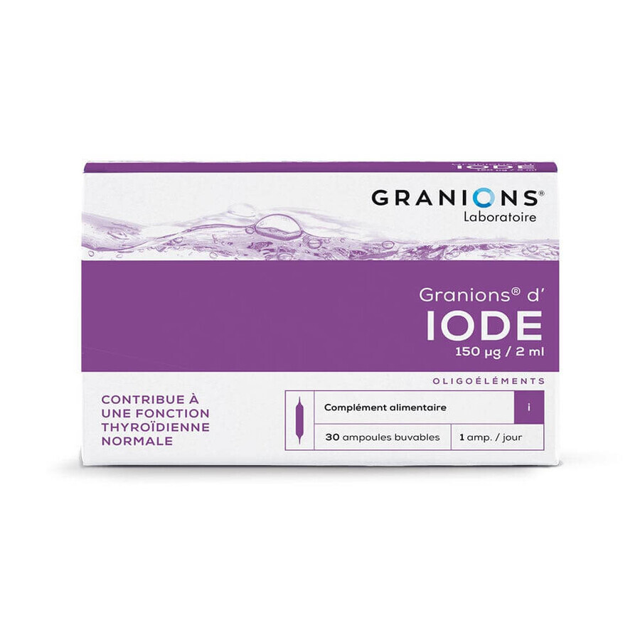Granionen Jod 30 Fläschchen 2ml