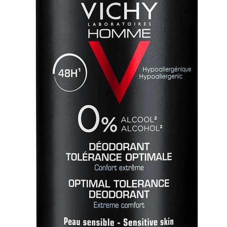 Vichy Desodorante Spray Comprimidos Tolerancia Óptima 48 horas Piel Sensible 100ml