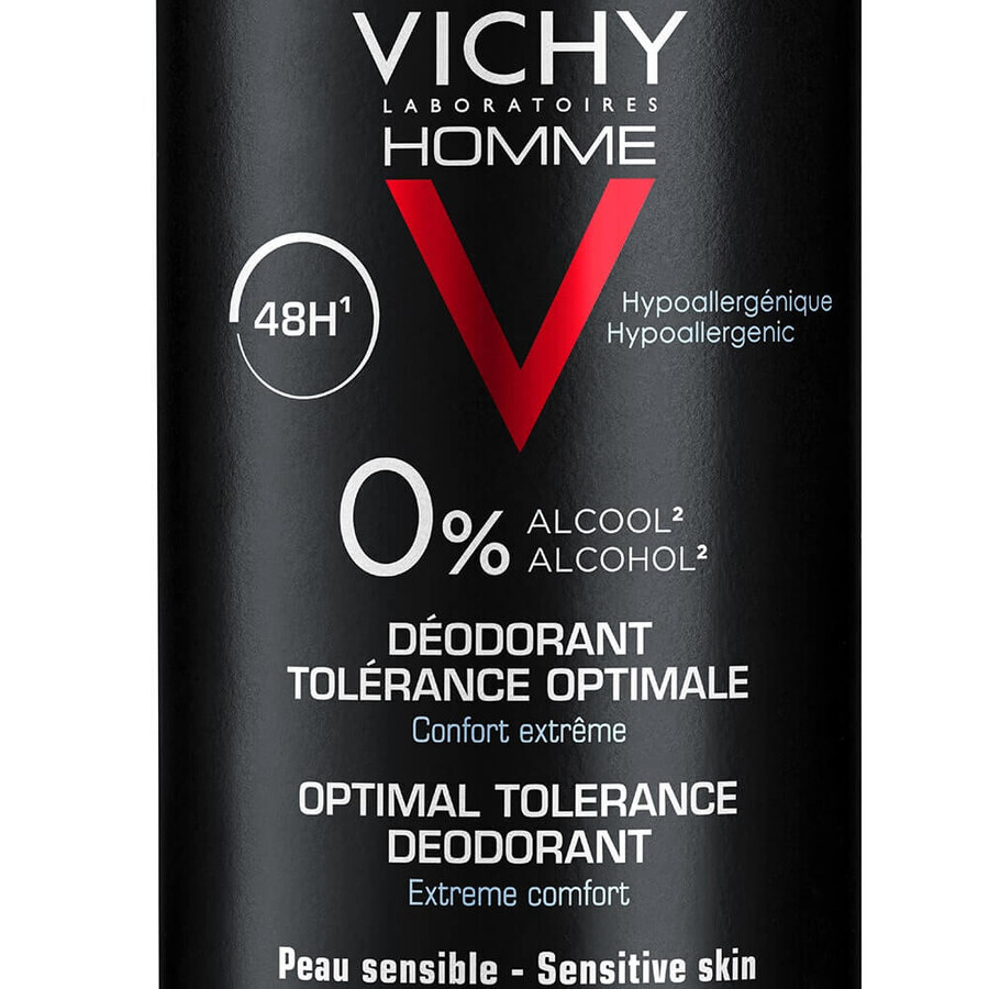 Vichy Deodorante Spray Compresse Tolleranza ottimale 48 ore Pelli sensibili 100ml Vichy Deodorante Spray Compresse Tolleranza ottimale 48 ore Pelli sensibili 100ml