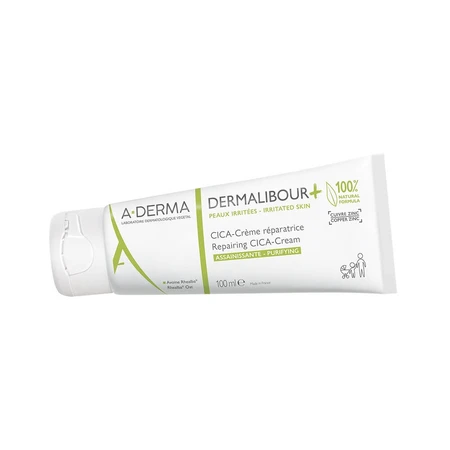 A-Derma Dermalibour+ Cica - Reinigende, reparierende Creme Peaux Irritées 100ml