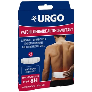 Urgo Self-warming lumbar patch 8h x2