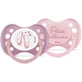 Dodie Symmetrical soothers for baby girls When I grow up 6 months or older x2