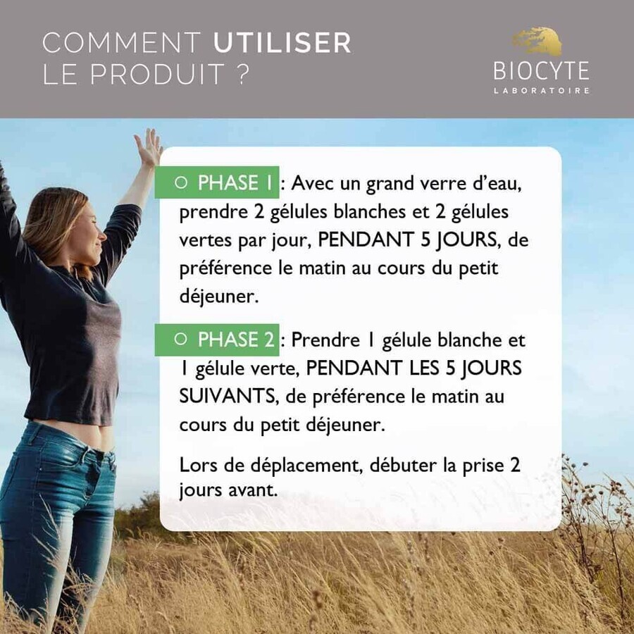 Biocyte Gesundheit Gastro Fluryl x30 vegetarische Kapseln