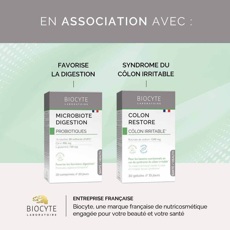Biocyte Gesundheit Gastro Fluryl x30 vegetarische Kapseln