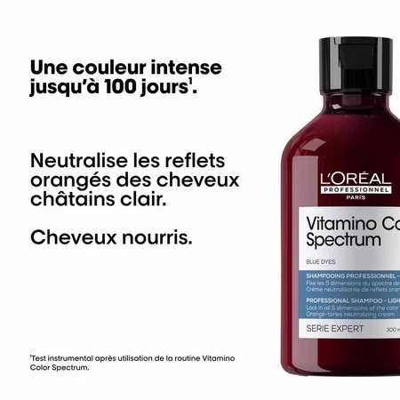 L'Oréal Professionnel Vitamino Color Spectrum Orange neutralisierendes Shampoo für braunes Haar 300 ml