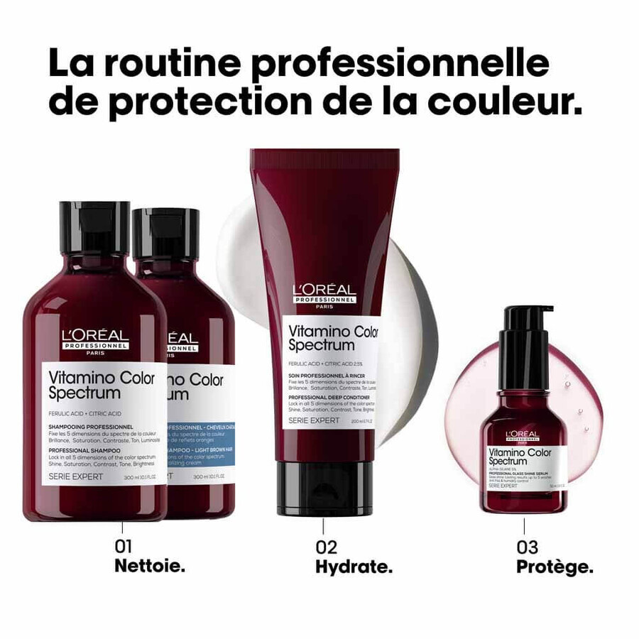 L'Oréal Professionnel Vitamino Color Spectrum Orange neutralisierendes Shampoo für braunes Haar 300 ml