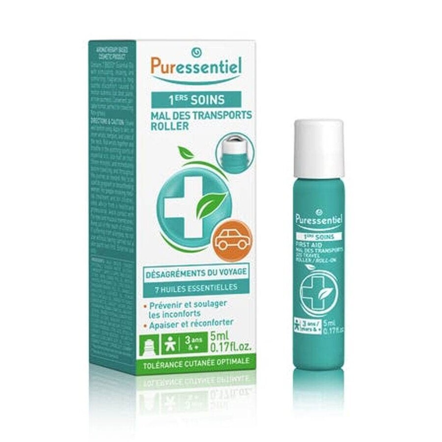 Puressentiel Daily Wellness 1er Soins Mal des Transports Roller 5 ml