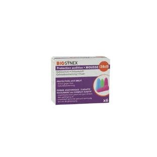 Biosynex Protection auditive en mousse x3 paires