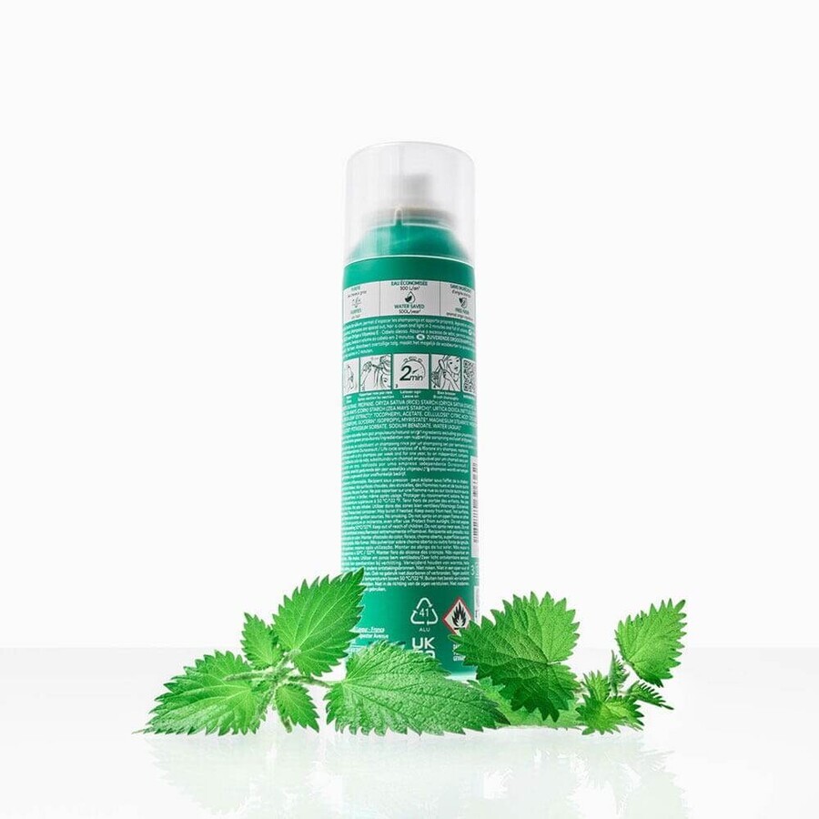 Klorane Ortie Shampooing Sec Purifiant Cheveux Gras 150ml