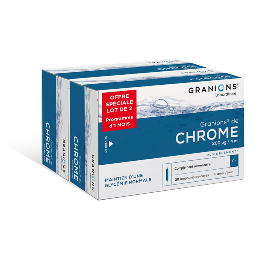 Granions Chrom 2x30 Trinkampullen