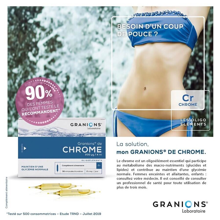 Granions Chrom 2x30 Trinkampullen