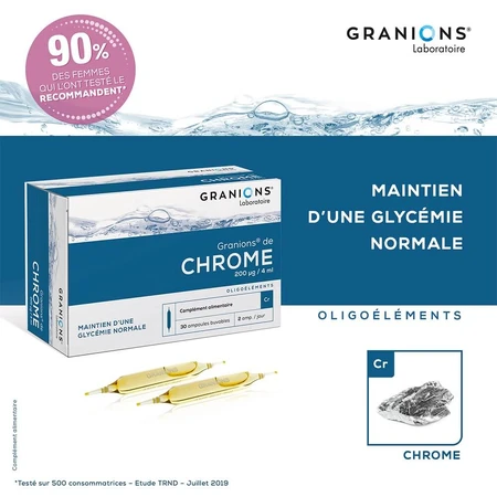 Granions de Chrome, 2 x 30 Trinkampullen, Granions