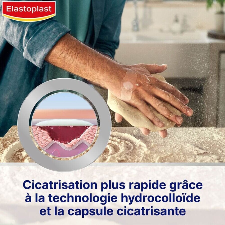 Elastoplast Medicazioni Second Skin Protection XL 3 cerotti