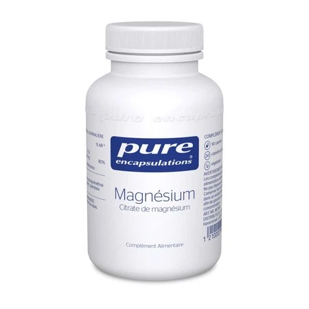 Pure Encapsulations Magnesio (Citrato de magnesio) 90 cápsulas