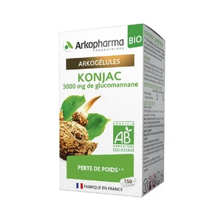 Arkopharma Arkogélules Konjac Bio Perte de Poids 150 gélules