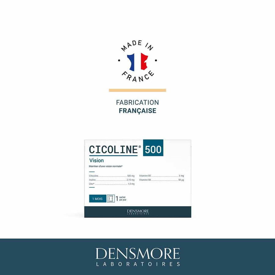 Densmore CHICOLINE 500 Maintien de la Vision 30 SACHETS